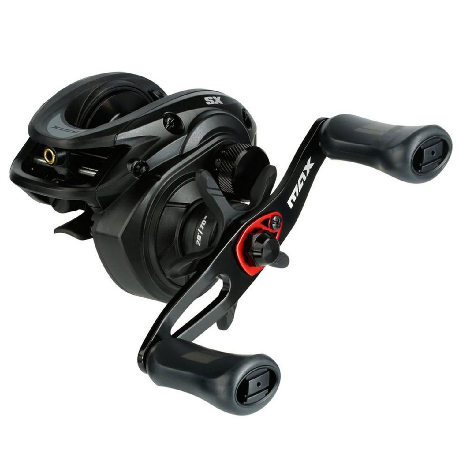ABU Garcia Max SX Low Profile Reel – Baitcastrolle MAX5SXLP-L – 115m/ 0,32mm – 6,80:1 – 204g