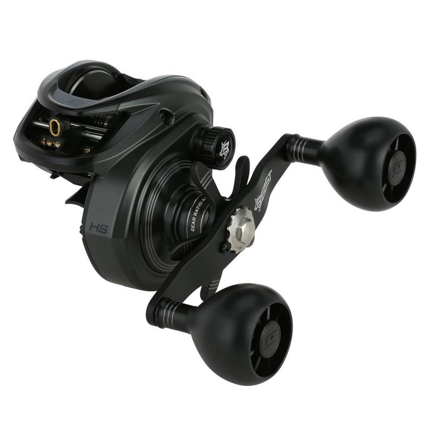 ABU Garcia Beast™ 400 Low Profile Reel – Baitcastrolle BST400LP-HS-L – 160m/ 0,42mm – 6,20:1 – 482g
