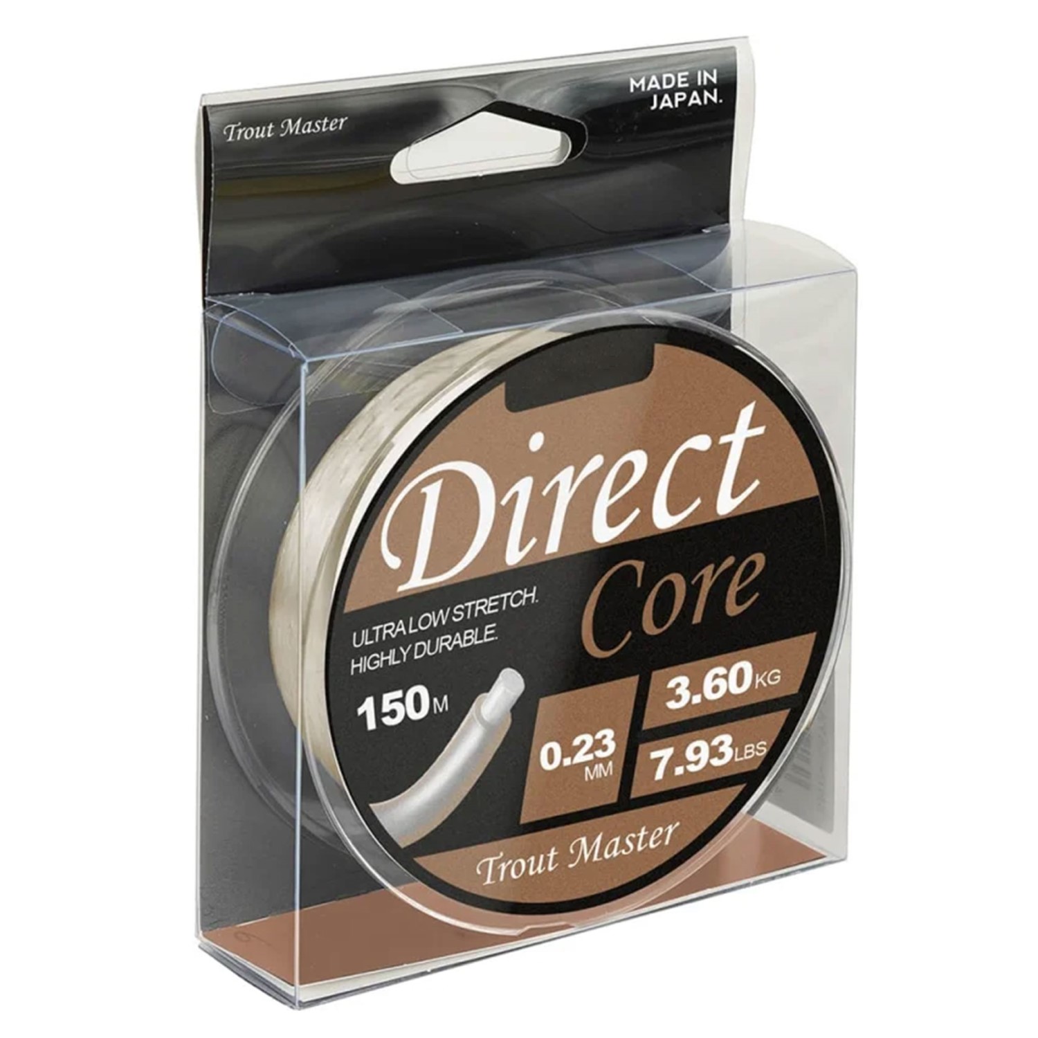 Spro Trout Master Direct Core – Forellenschnur 150m – 0,16mm – 1,8kg