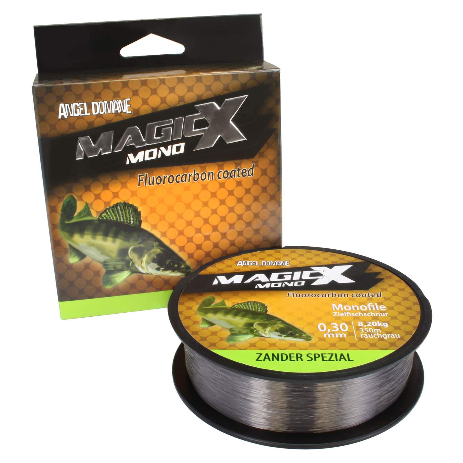 Fishdream Magic-X Zander Spezial 350m – 0,25mm – 6kg – rauchgrau