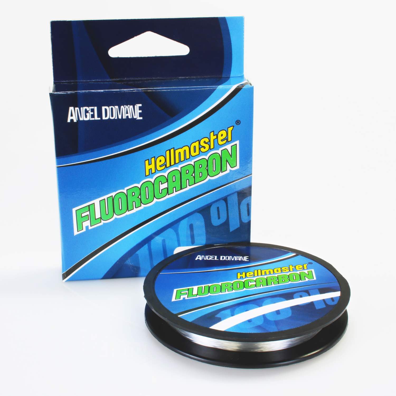 Angel Domäne Hellmaster® 100% Fluorocarbon – Vorfachschnur 50m – 0,16mm – 2,55kg – transparent
