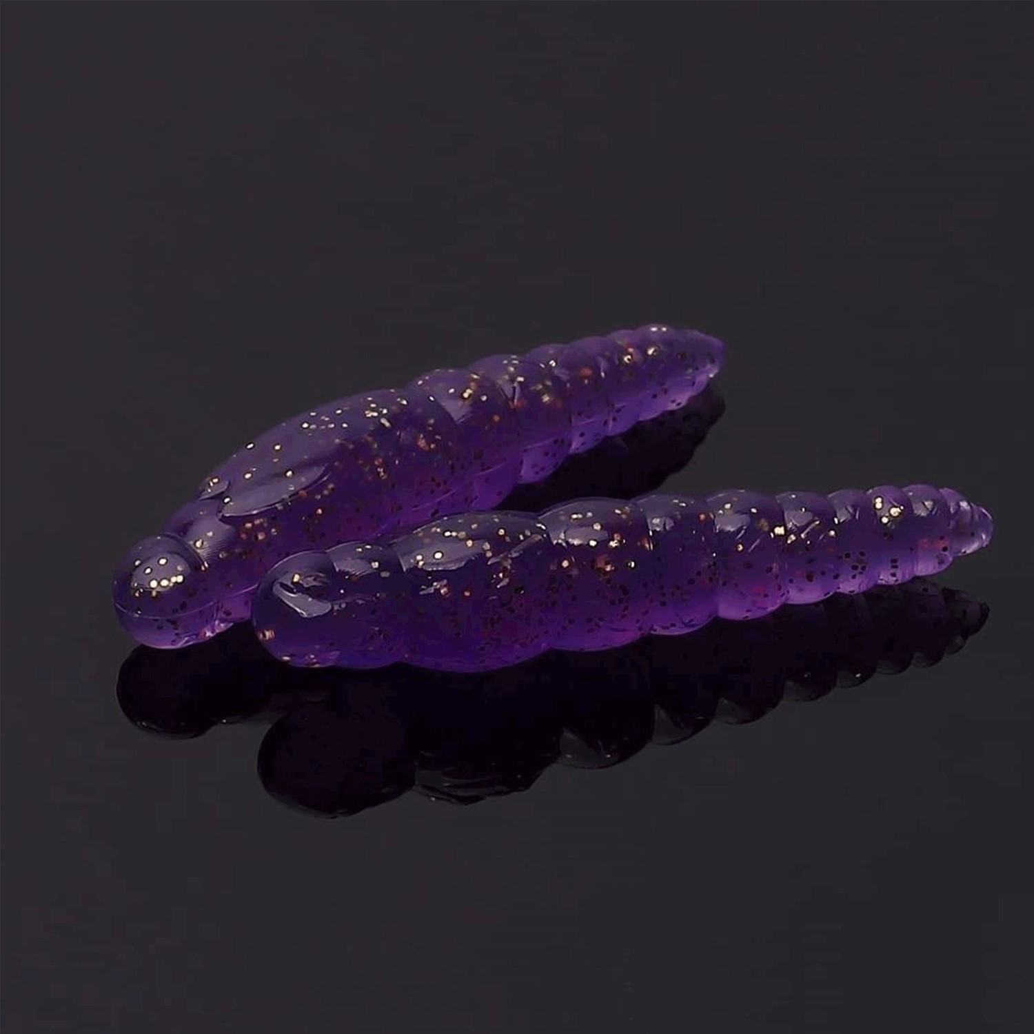 Libra Lures Largo Slim – Creaturebait 3,4cm – purple glitter – 12Stück