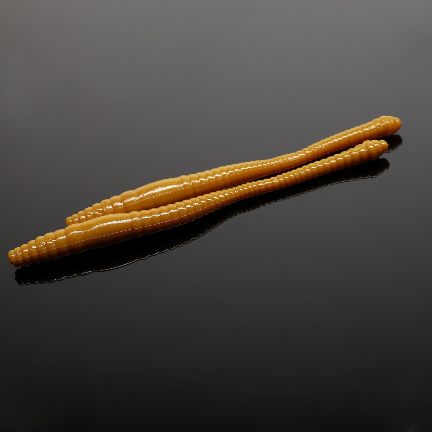 Libra Lures Dying Worm – Creaturebait 7cm – coffee milk – 15Stück