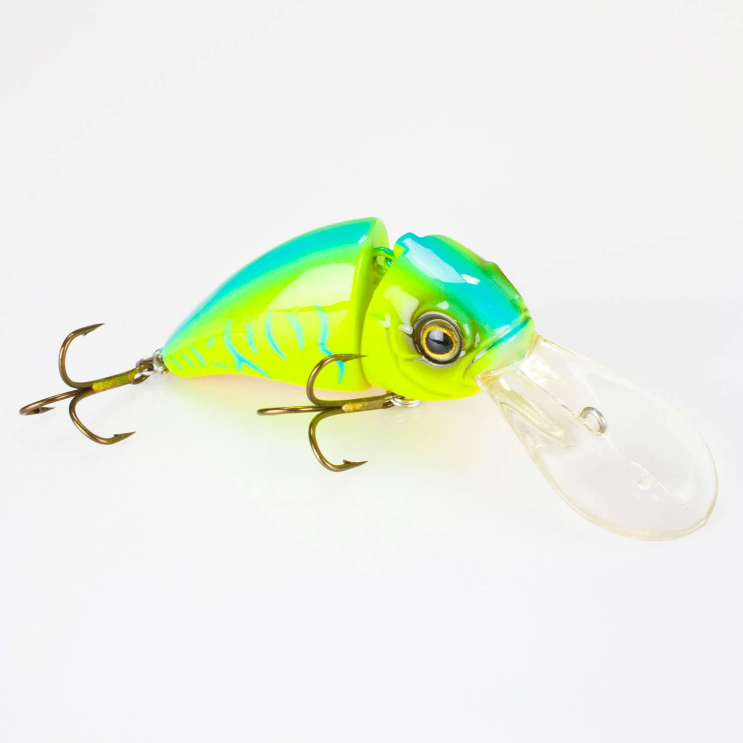 Fishdream Hechtkiller Wobbler 2-tlg. 6,5cm suspending firetiger blue