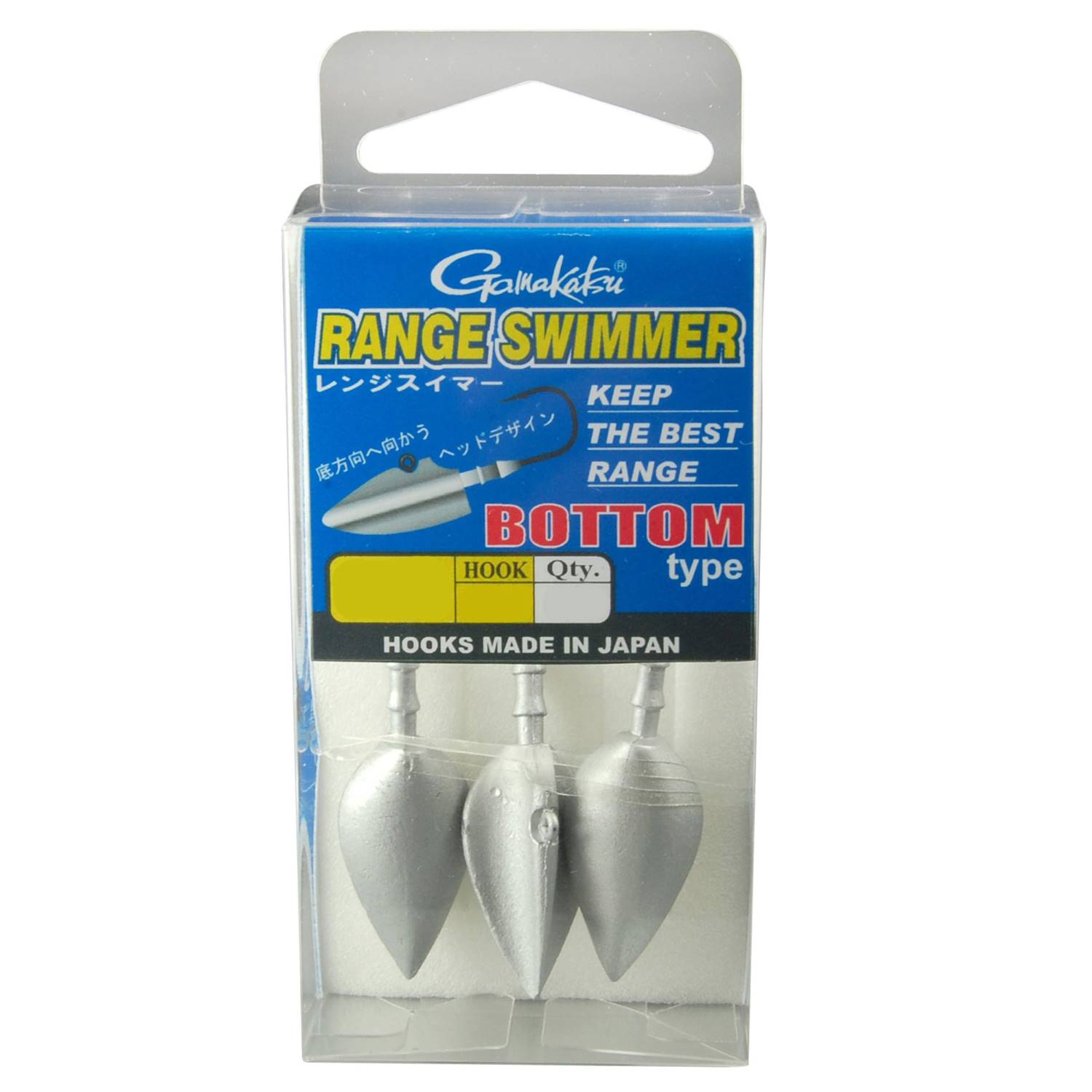 Gamakatsu Range Swimmer – Jigheads 12g – 3Stück