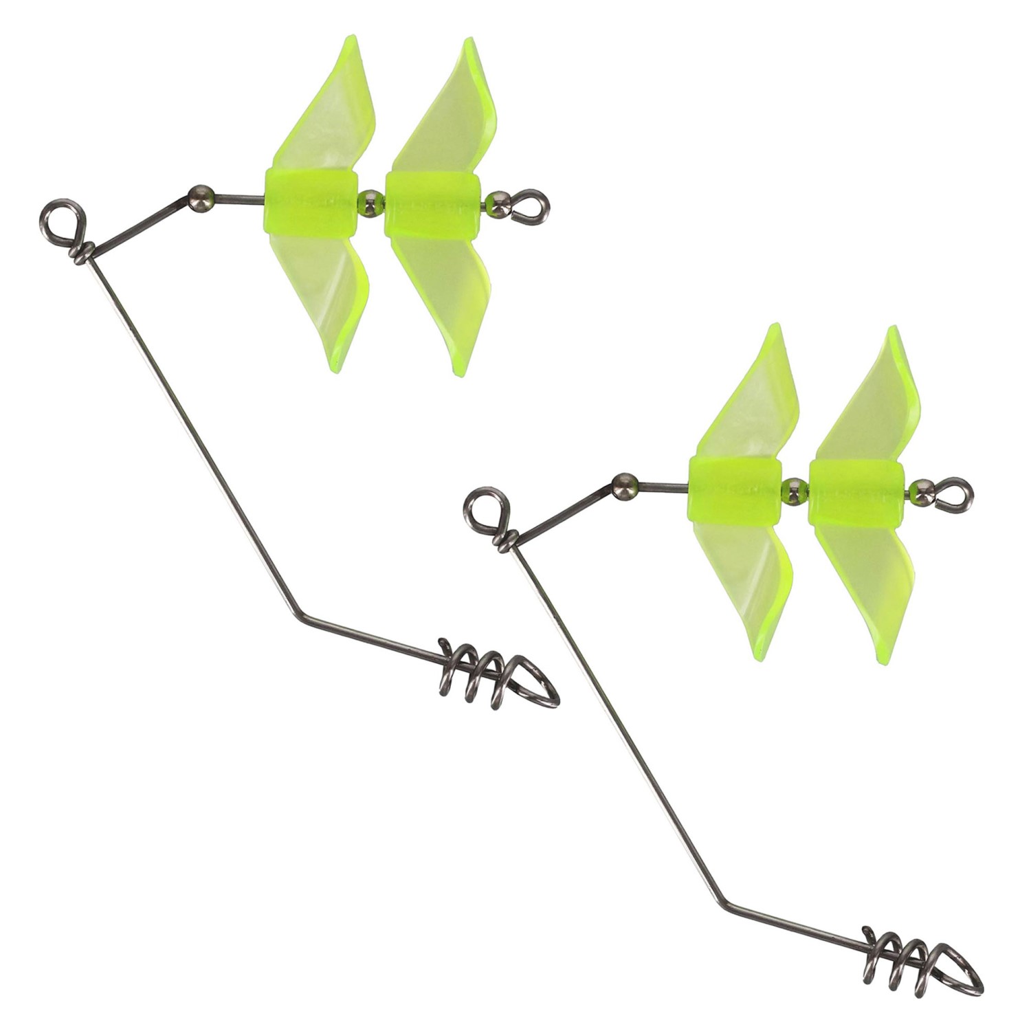 Westin Add It Spinnerbait Propeller – Chartreuse – 2Stück