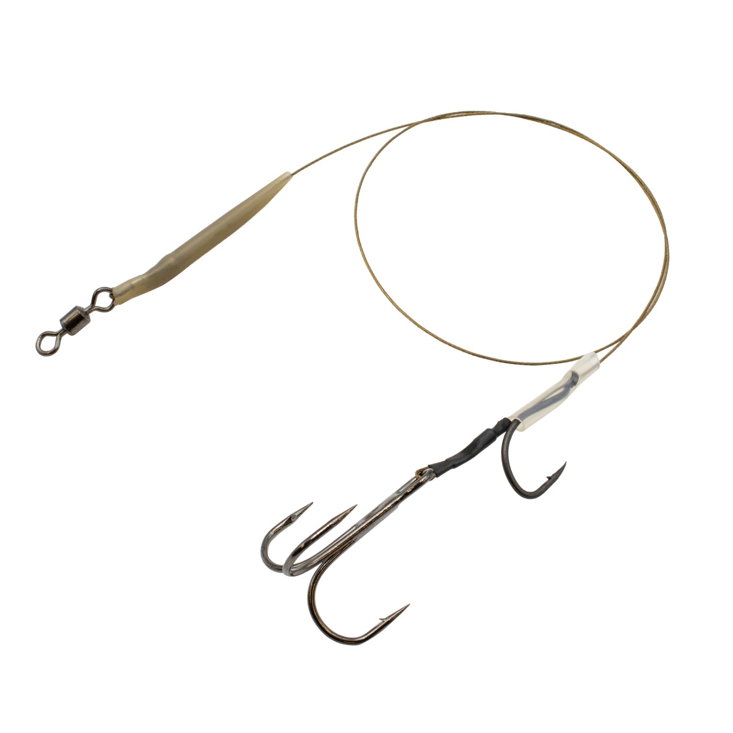 DLT Pike Trace Specialist Single – Köderfisch-Rig Gr.1 – TK12kg – 7×7