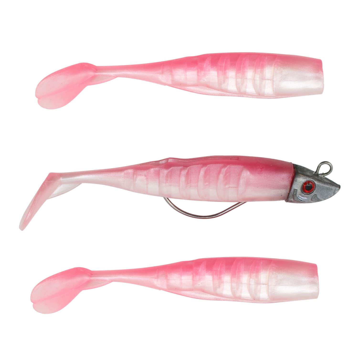 DLT Soft Invasion 9cm – Pink – 13g – 3+1 Stück