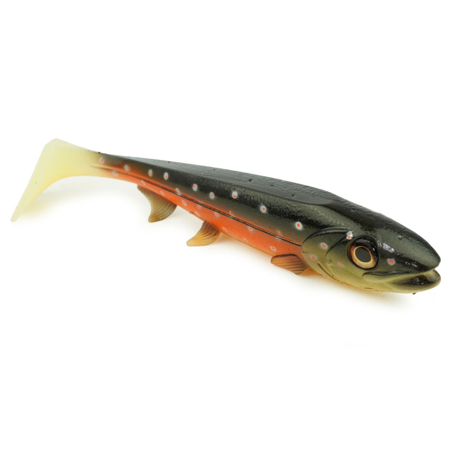 Hostagevalley Lures Hostagevalley Shad 26 – Gummifisch UV Saibling – 26cm – 162g – 1Stück