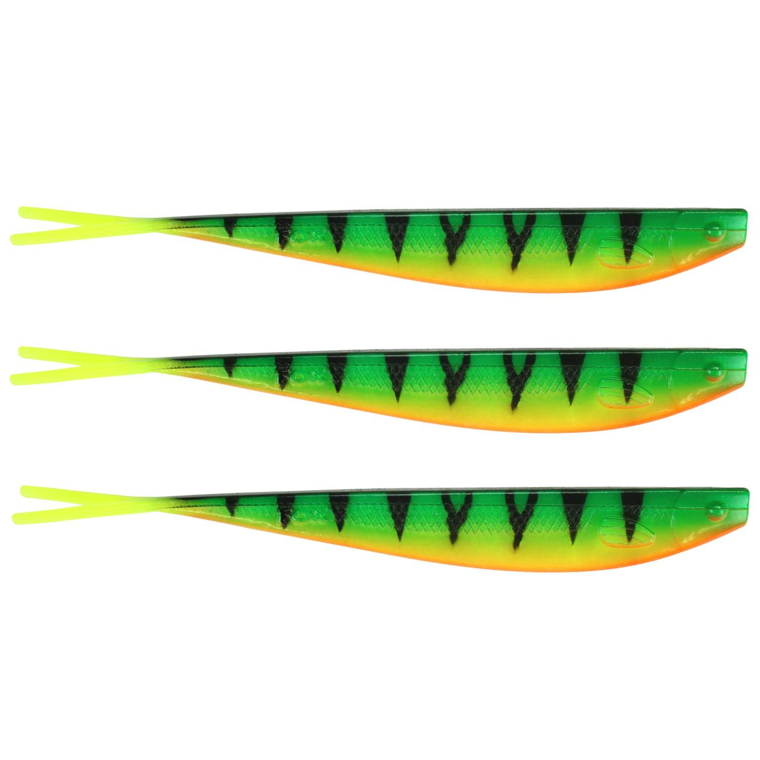 Fox Rage Fork Tail Gummifisch 18,00cm – Firetiger UV – 3Stück