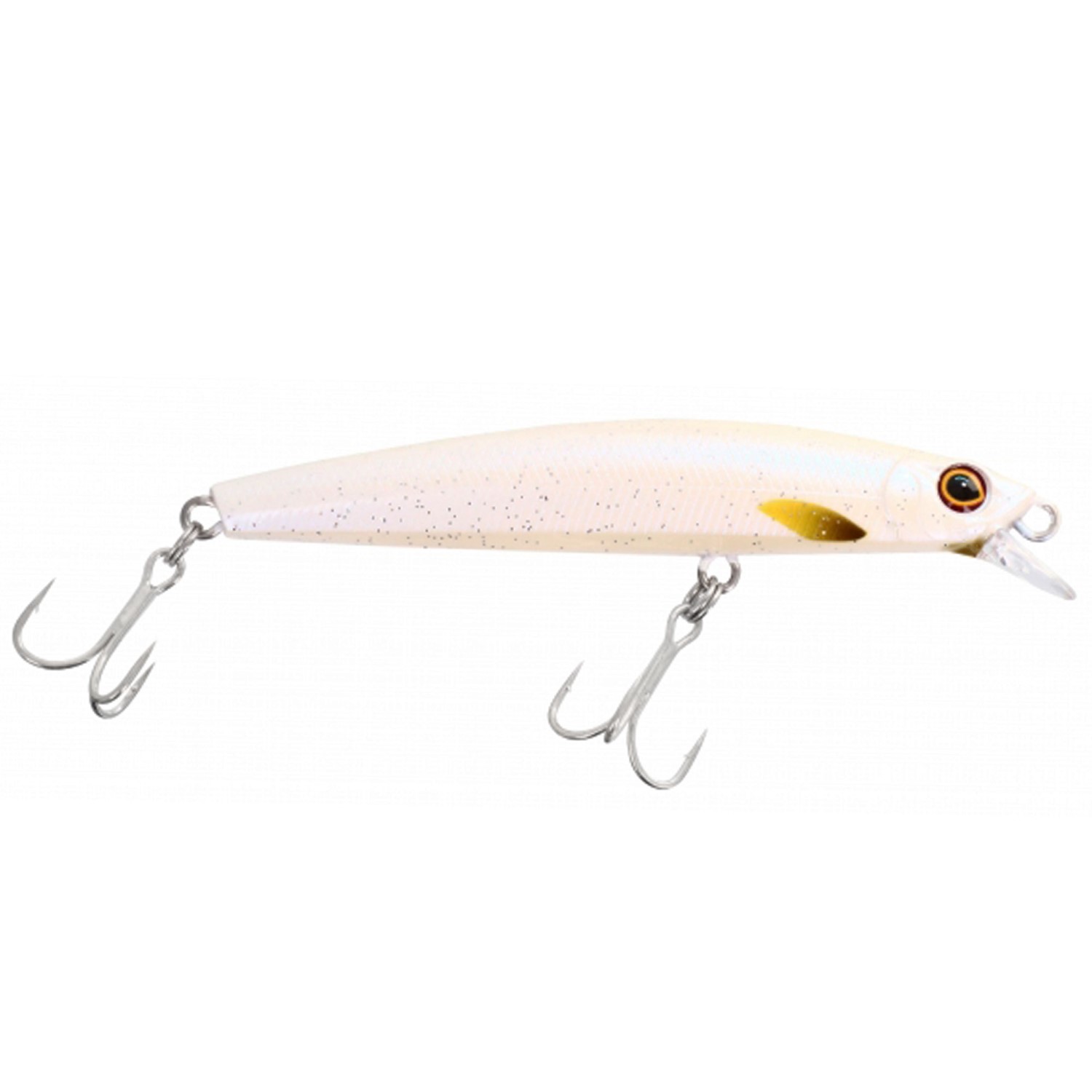 Illex Battle Minnow 80F – Wobbler 8cm – Pearl Bone – 6,3g – 1Stück