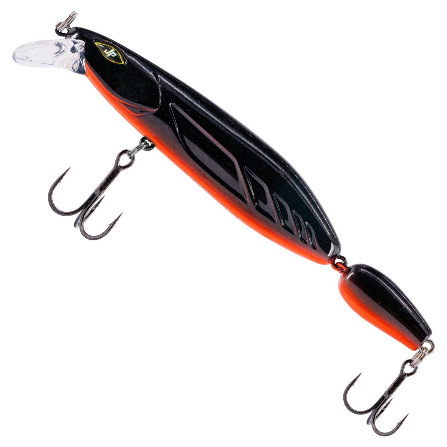 JustPro Nightveit Jointed 120 – Zanderwobbler Black Widow – 12cm – 1 Stück