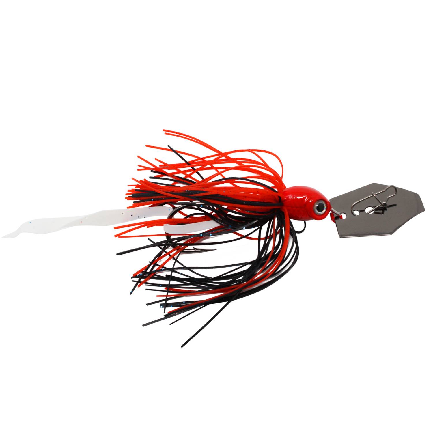 Seika Pro Randale Max – Chatterbait 14g – schwarz-rot