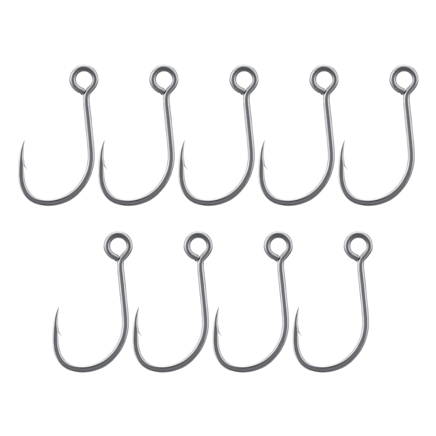 BKK IMP – Kunstköder – Einzelhaken Matte Tin – 9Stück – Gr.8