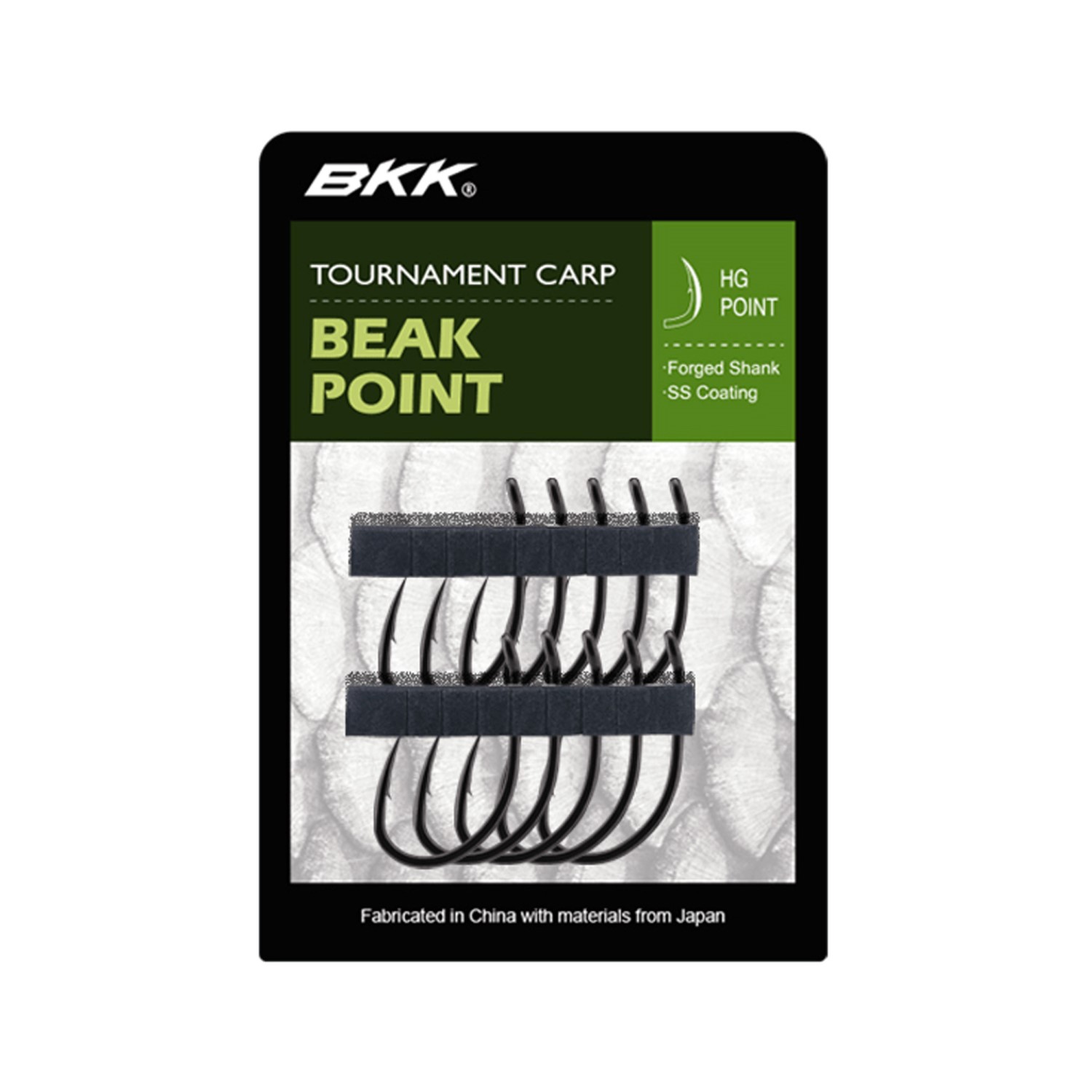 BKK Beak Point Forged Shank SS Coating – 10Stück – Gr.2