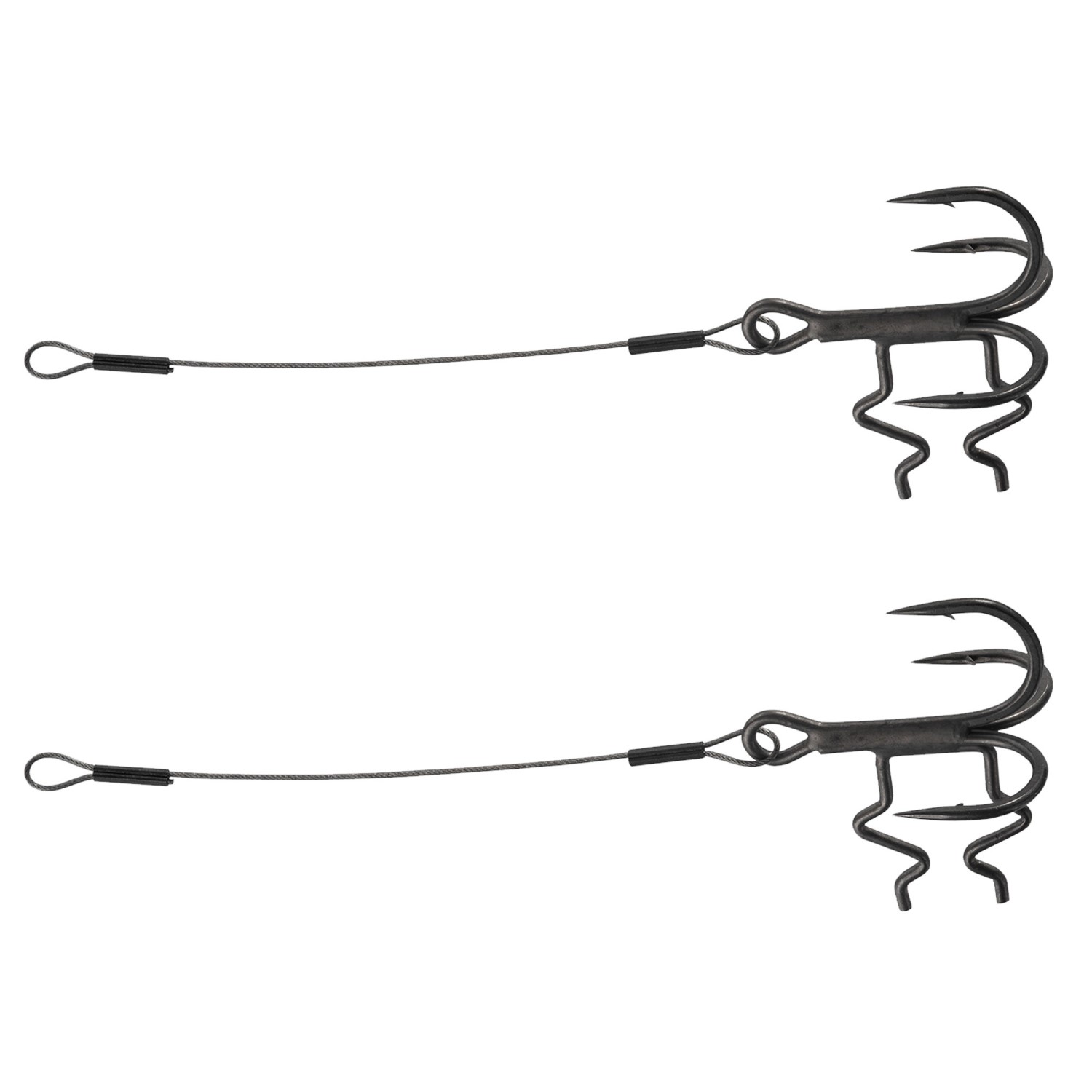 BKK Assist Spear Stinger – 7×7 Wire (Zander) – Angsthaken SS – Gr.6 – 50mm – 6,9kg – 2Stück