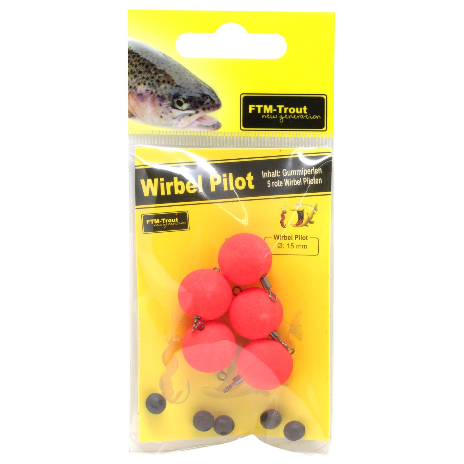 FTM Wirbel Pilot 15mm – Pilotkugel Rot – 15mm
