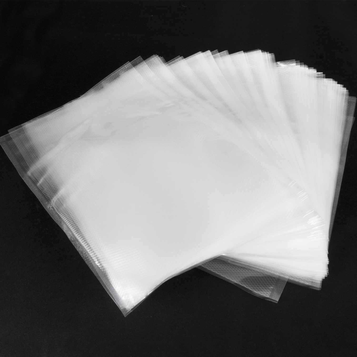 100 Stk Vakuumier Gefrierbeutel geprägt goffriert 30x20cm 105my 2Liter 30x20cm – 100Stück