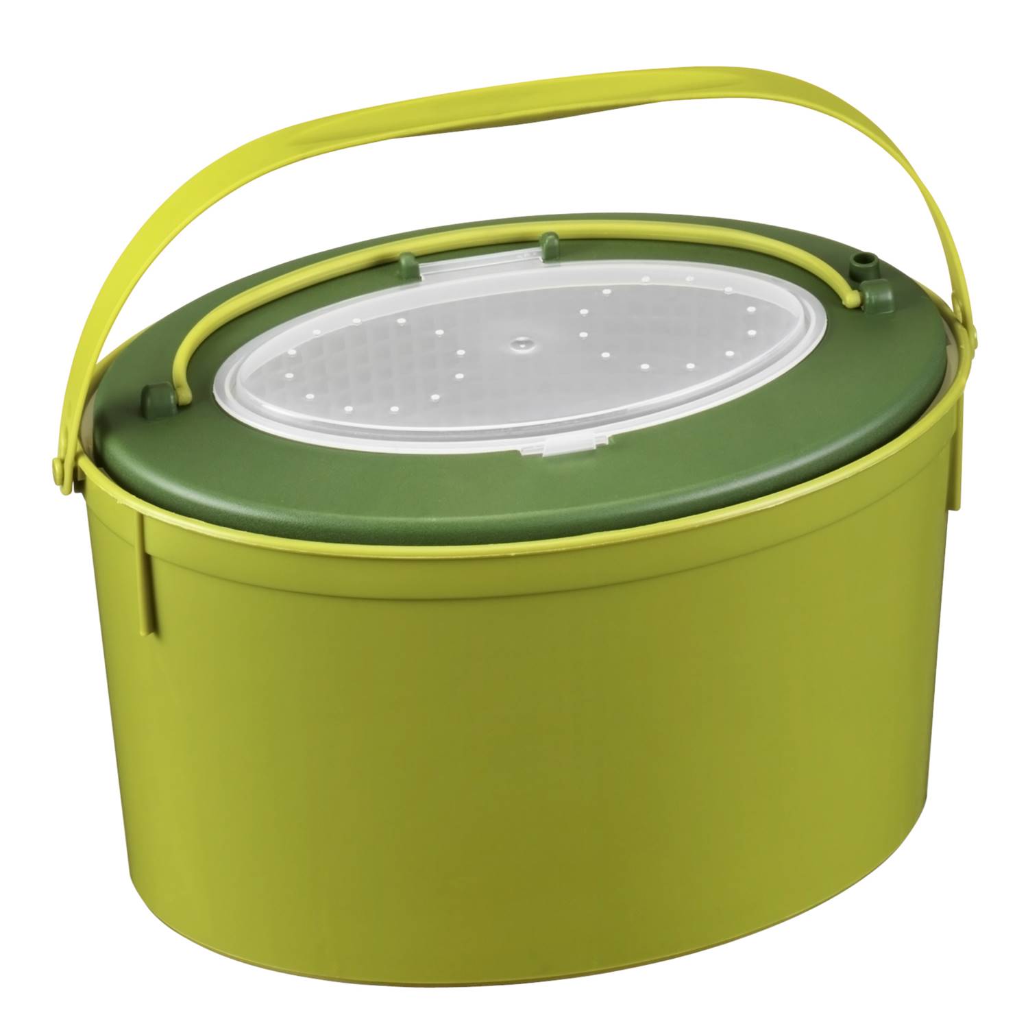 Pro Tackle Köderfischeimer oliv-grün – 7l