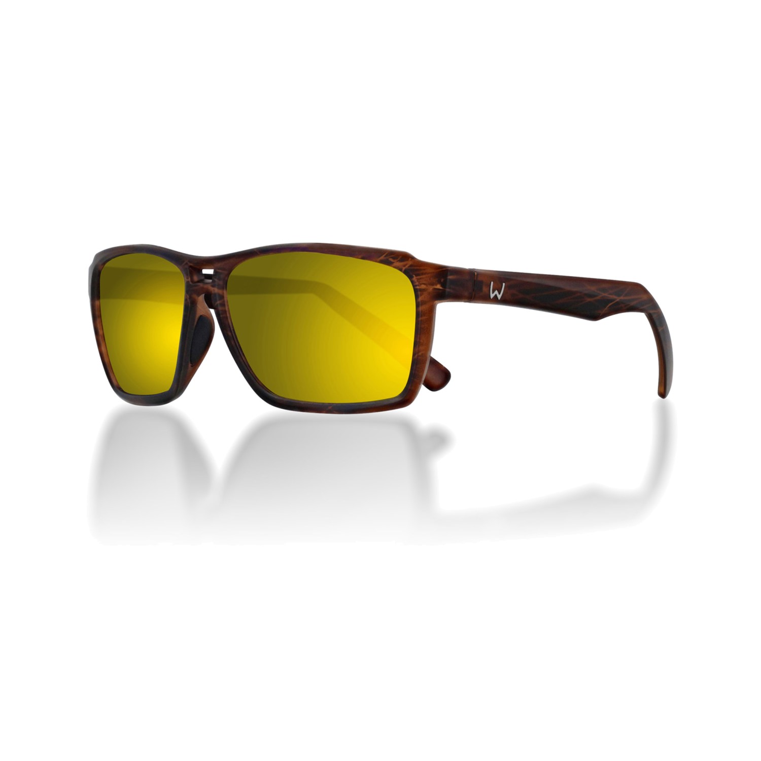 Westin W6 Street 150 Matte Brown Stripe – LB Brown LM Yellow AR Green – Polarisationsbrille