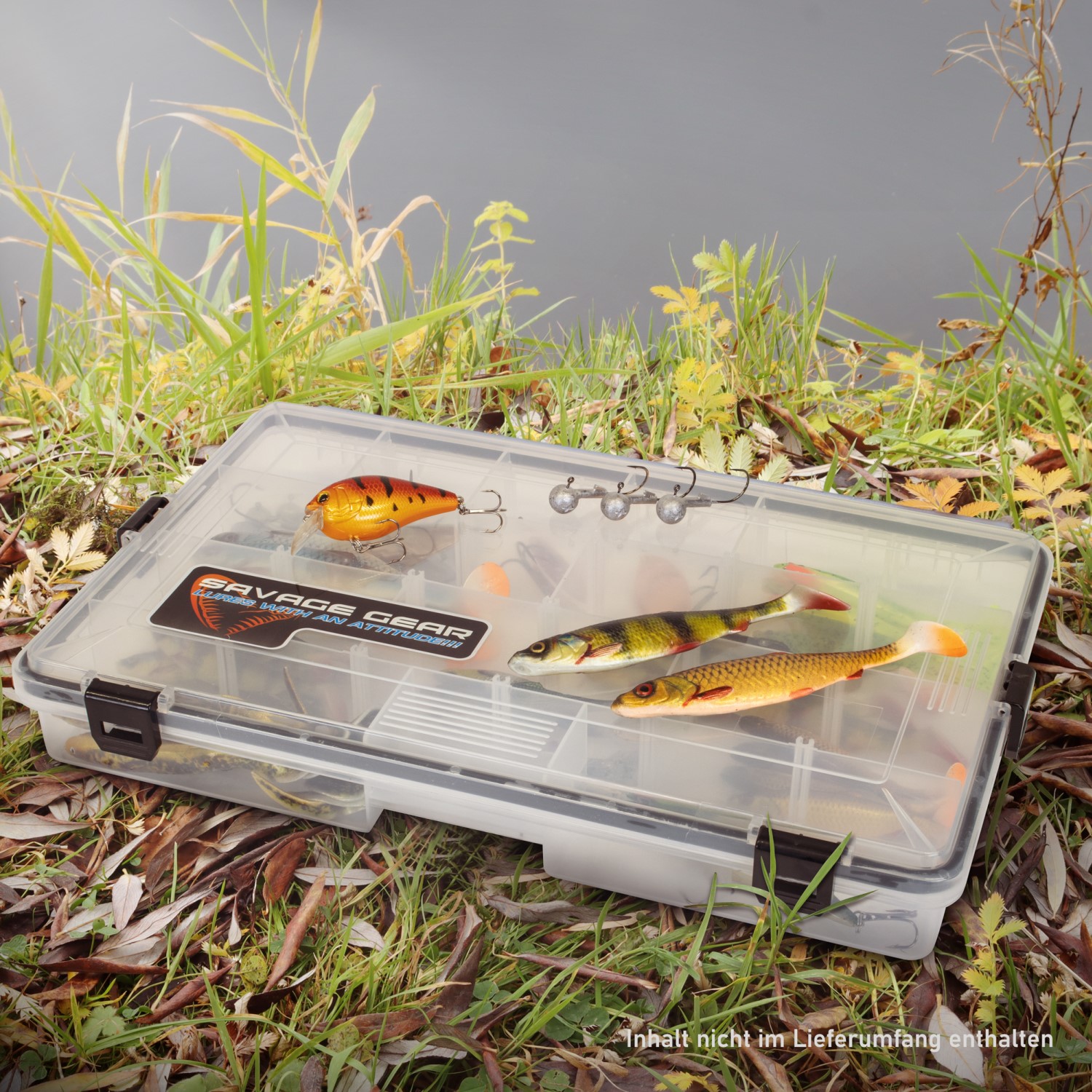 Savage Gear Waterproof Box – Sortimentsbox 35,5 x 23 x 5 cm