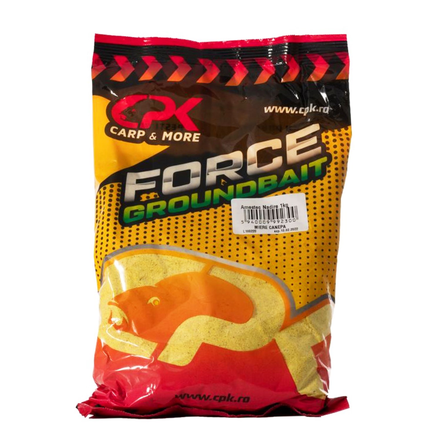 CPK Force Groundbait 1Kg – Honig & Hanf