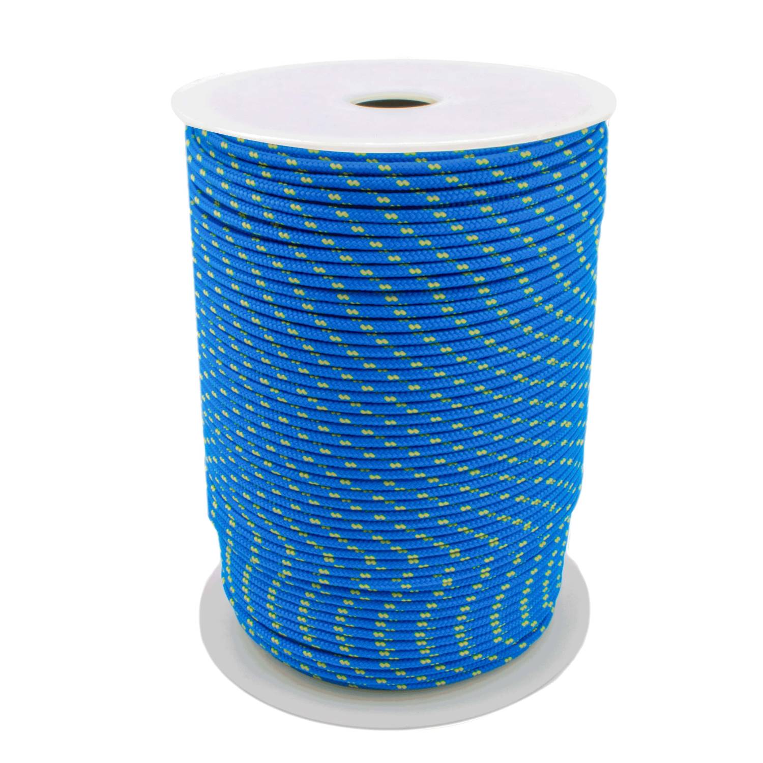 Waterside HalfKnot Bootsseil 1m – Durchmesser 4mm – Blue/Yellow