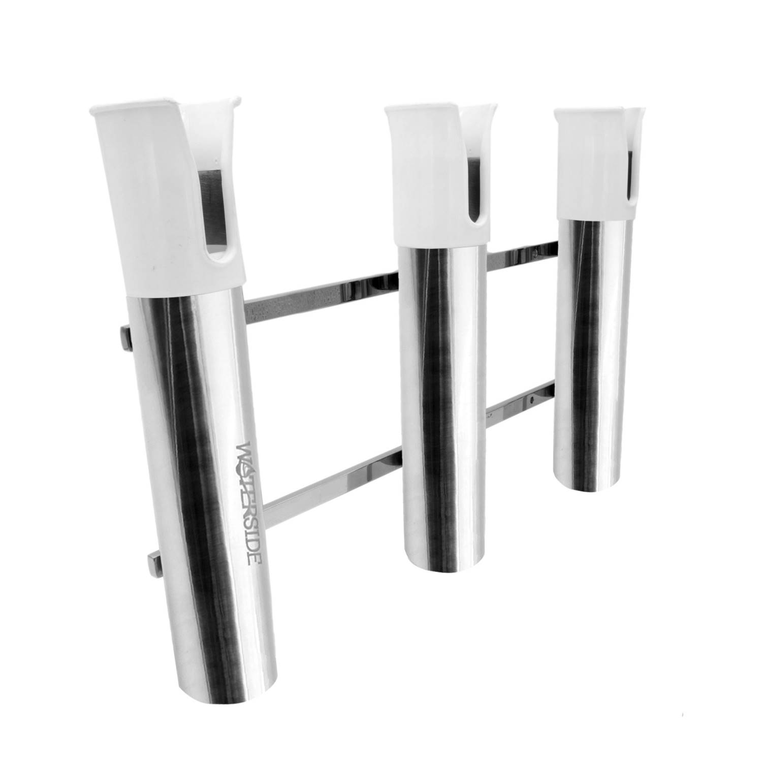 Waterside Bootsrutenhalter Edelstahl 3 Ruten silber – 27,5x42cm
