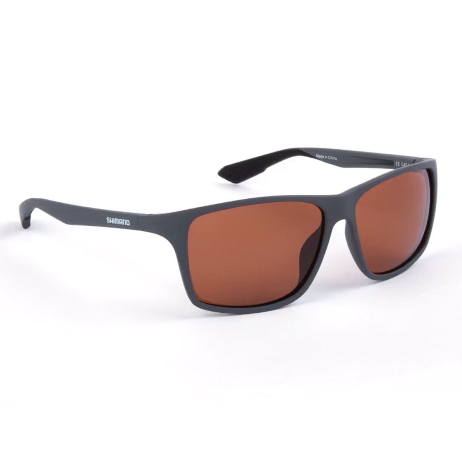 Shimano Technium – Polarisationsbrille Matte Dark Grey & Copper