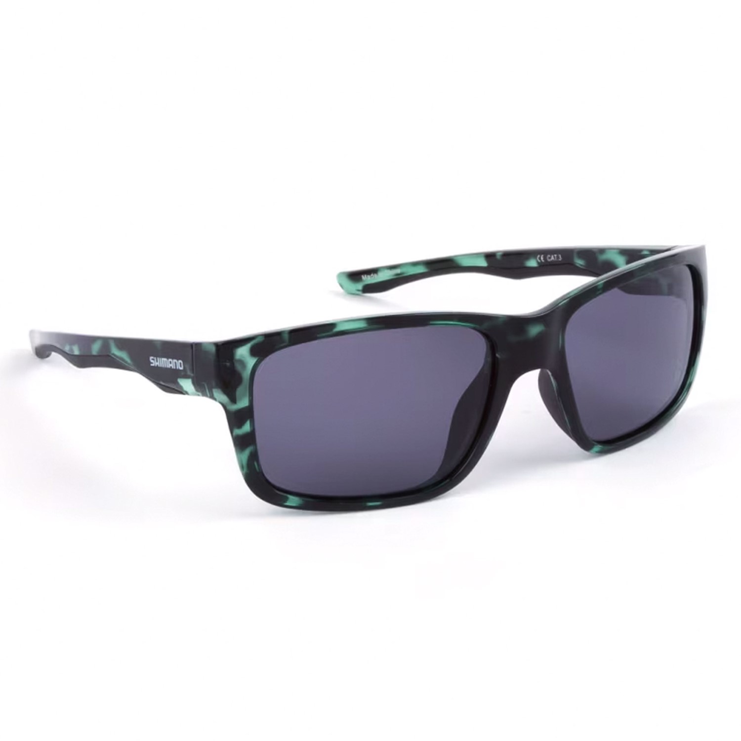 Shimano Aspire Dark Green Tortoiseshell & Dark Grey – Polarisationsbrille Green Tortoiseshell & Dark Grey