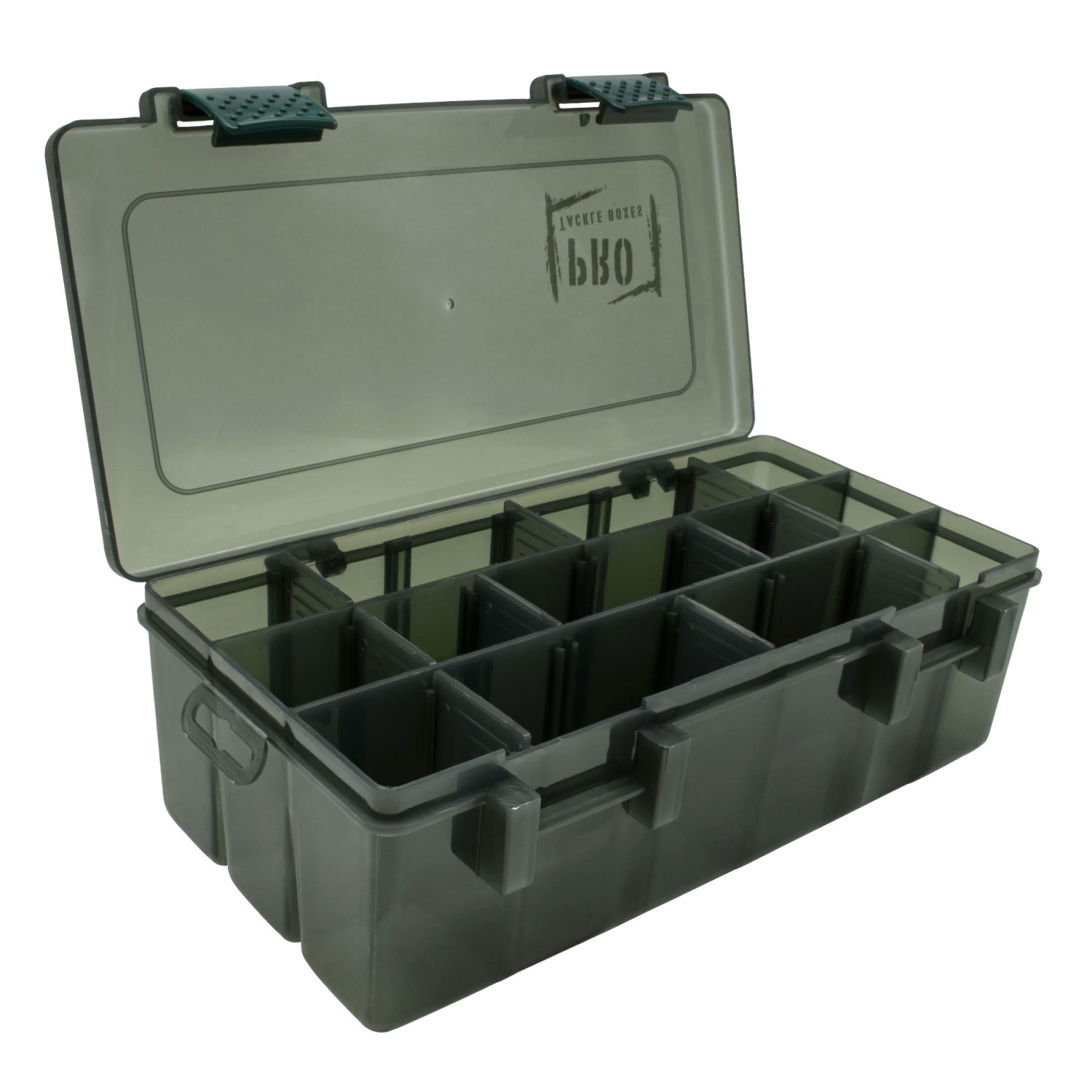 Pro Tackle Gerätebox Multi Deep 23 x 11 x 7cm – grün – 1Stück