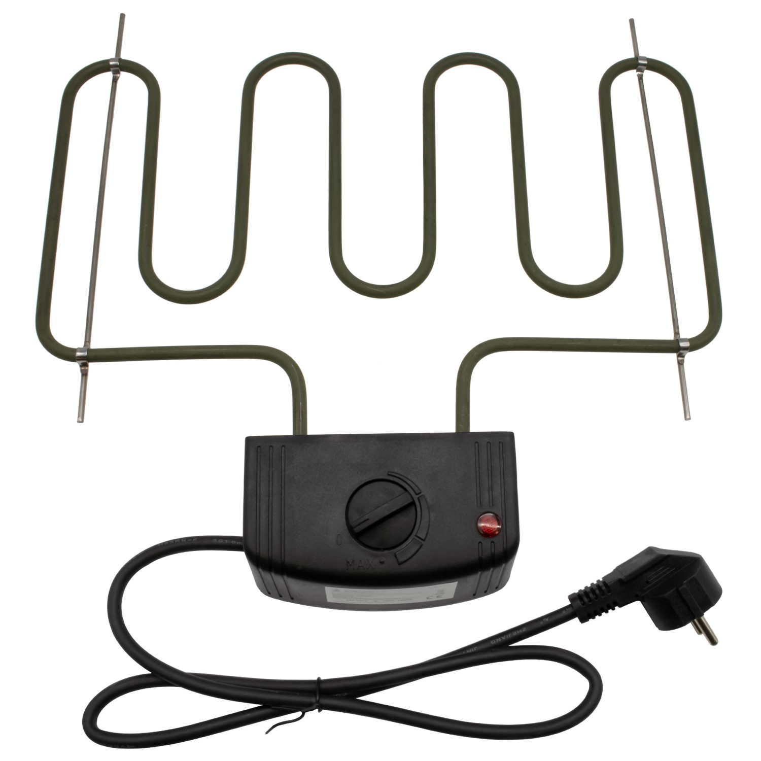 Eversmoke Elektrisches Heizelement für Räucheröfen 33x34cm – 1500W – 2000W