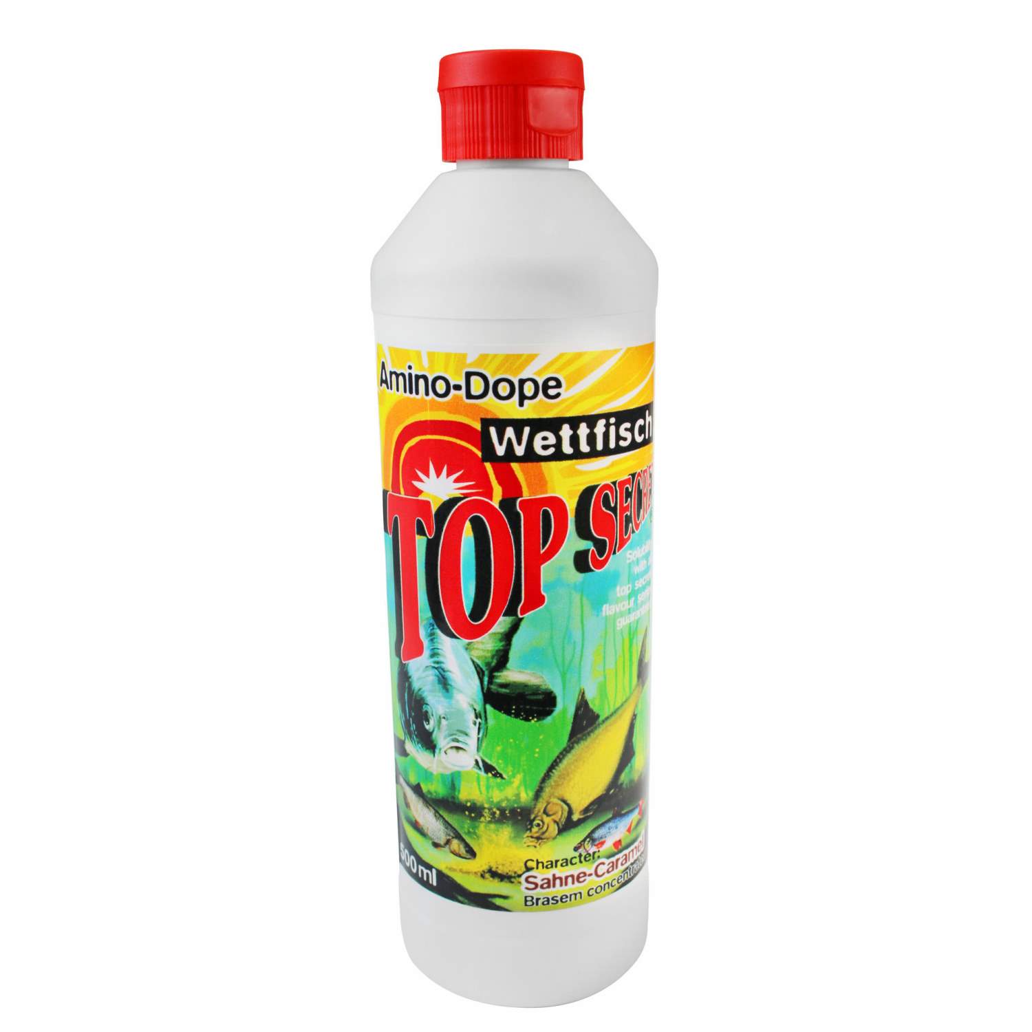 Top Secret Amino Dope Wettfisch Spezial – Sahne Caramel 500ml Wettkampf – 500ml