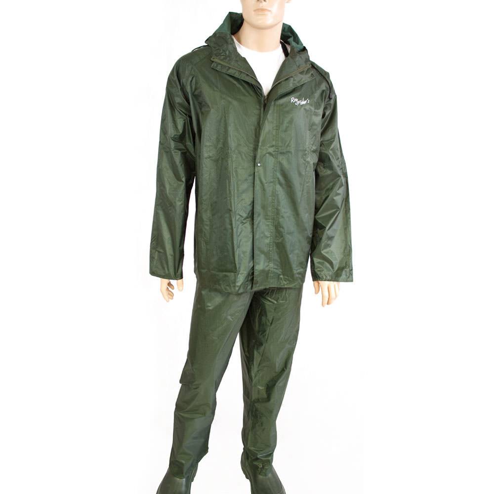 Roy Fishers Regenanzug Sylt 2 tlg. Gr. S – olive