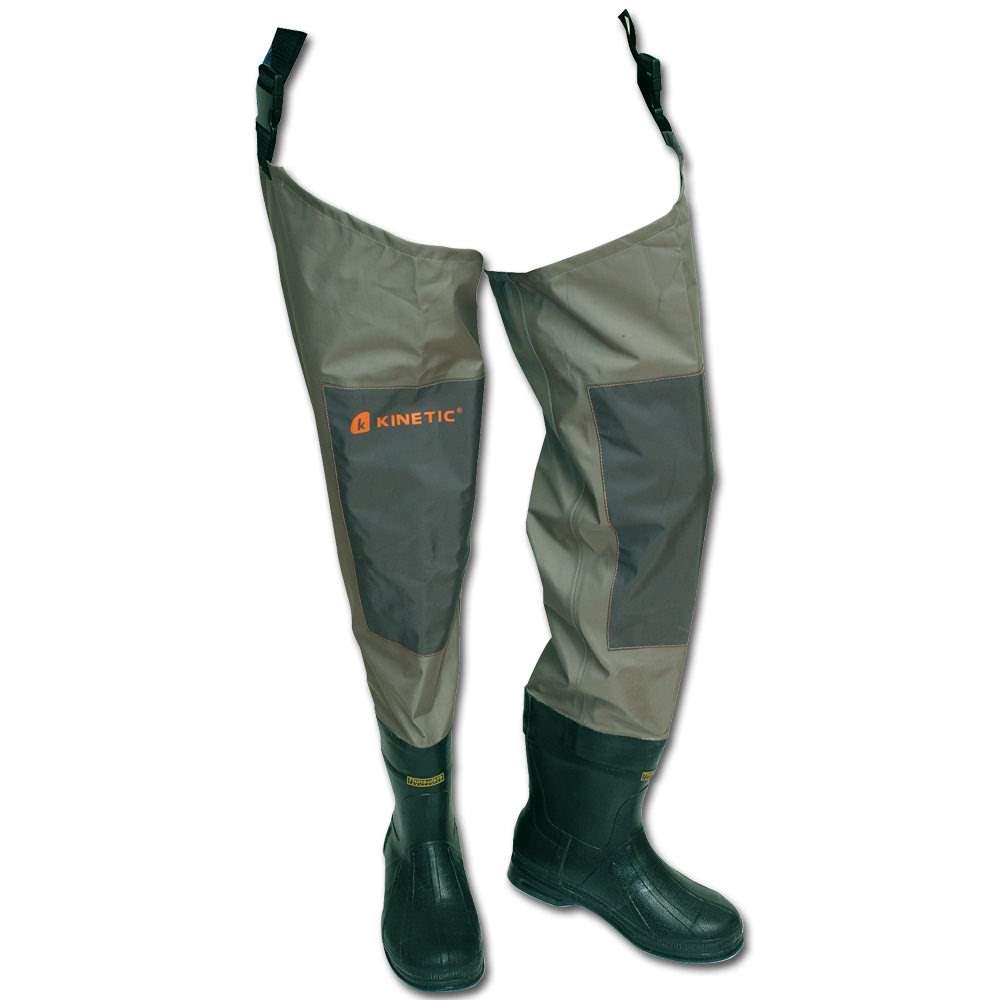 Kinetic Hüftstiefel mit Gummisohle und Steelshank 40/41 Gr.40/41