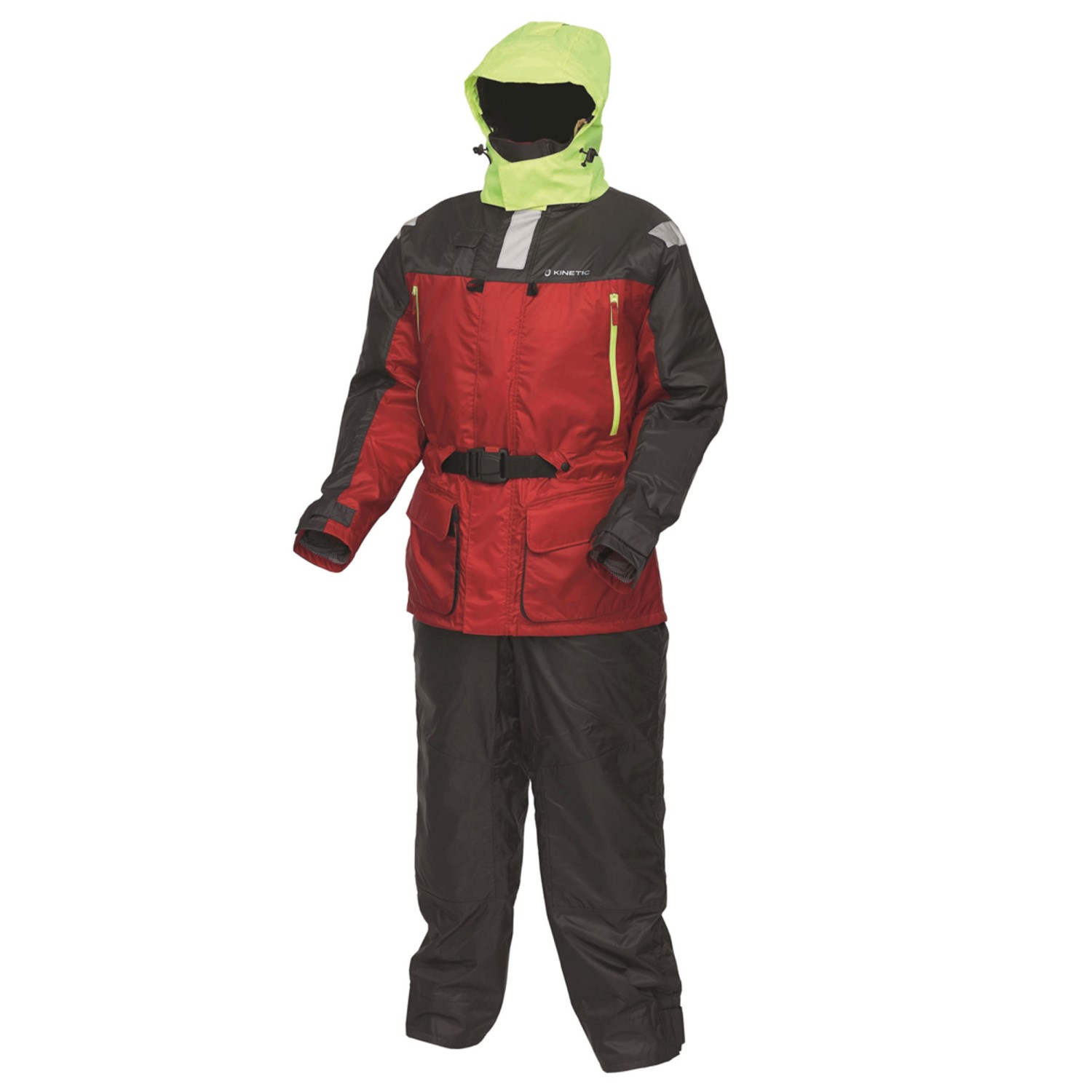Kinetic Guardian Flotation Suit 2-Teiler – Schwimmanzug Red/Stormy – Gr. S
