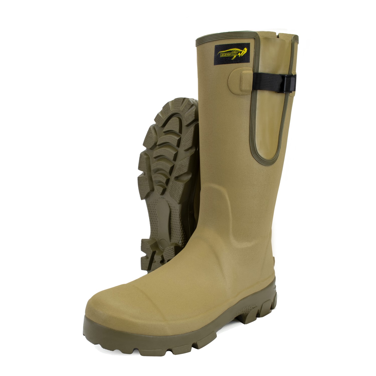 Legendfossil Neopren Rubber Boots "Skeleton" – Gummistiefel Gr. 41