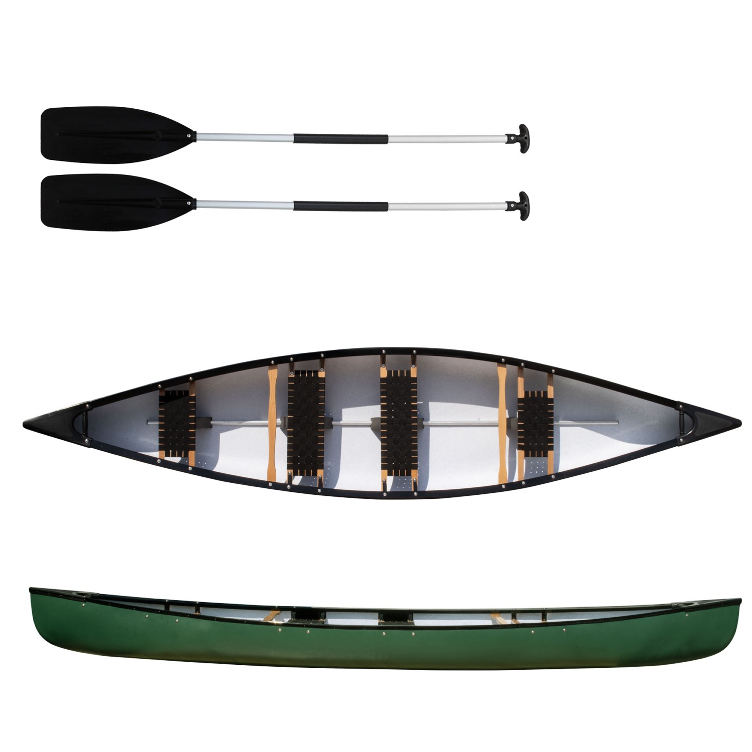 Waterside Ranger Kanu Liberty 2 4,86m – grün