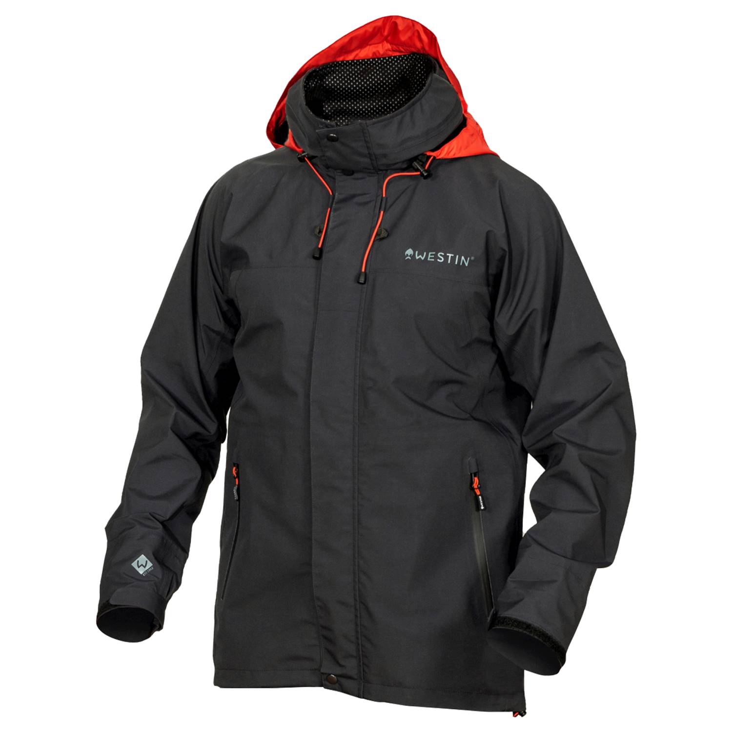 Westin W6 Rain Jacket – Regenjacke Gr. S – Steel Black