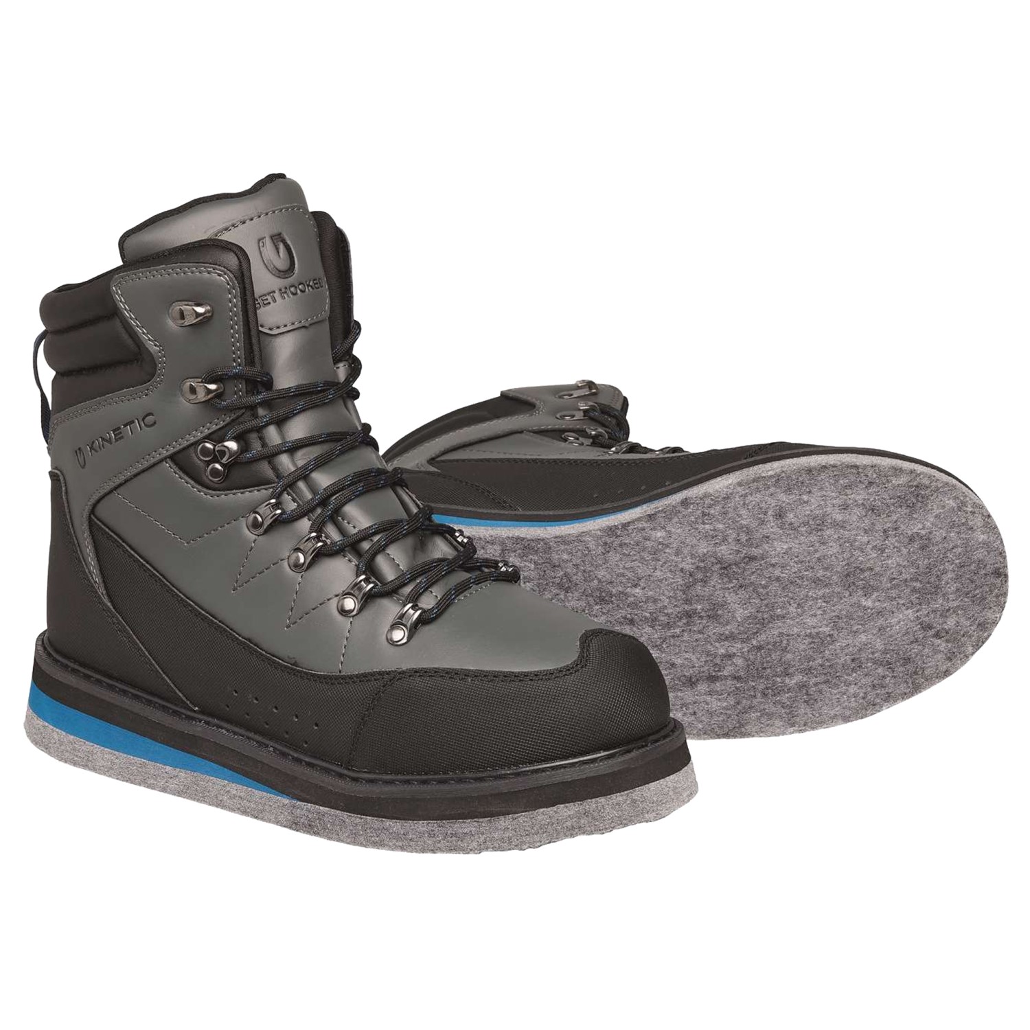 Kinetic GravelGaiter Wading Boot (F) – Watschuhe Charcoal – Gr. 38-39