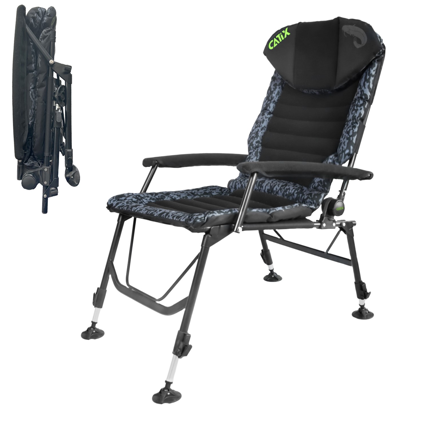 Catix D-Camou Chair – Stuhl grau – 8,5kg