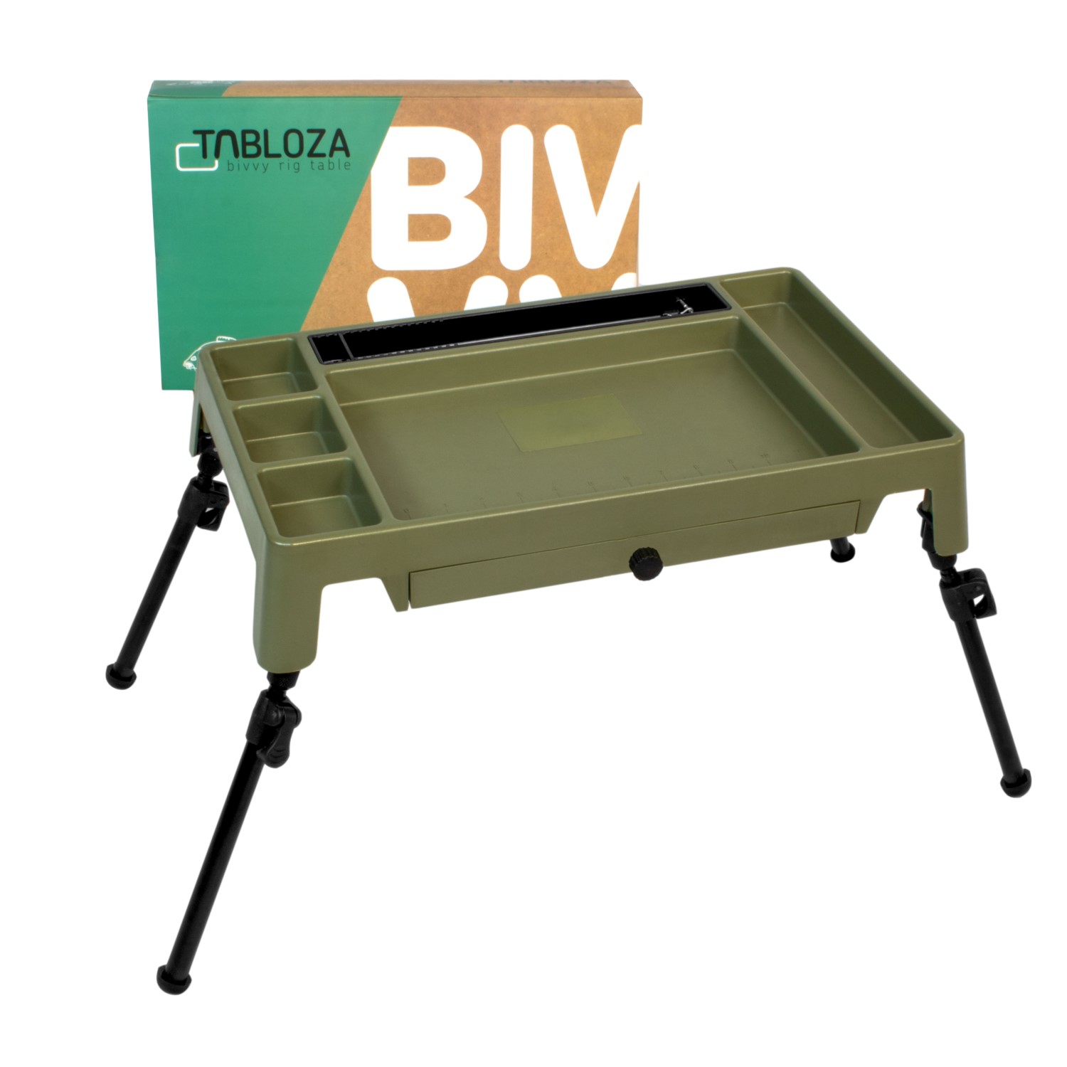 BAT-Tackle Tabloza Bivvy Rig Table – Vorfachtisch 45x28x28-47cm