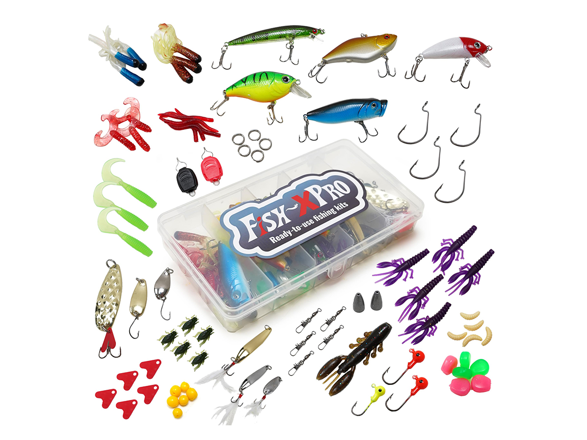 Fish-xpro kunstköder set – 88-teilig