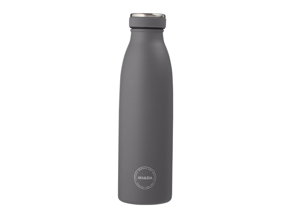 AYA&IDA 500 ml Thermosflasche – Dark Grey