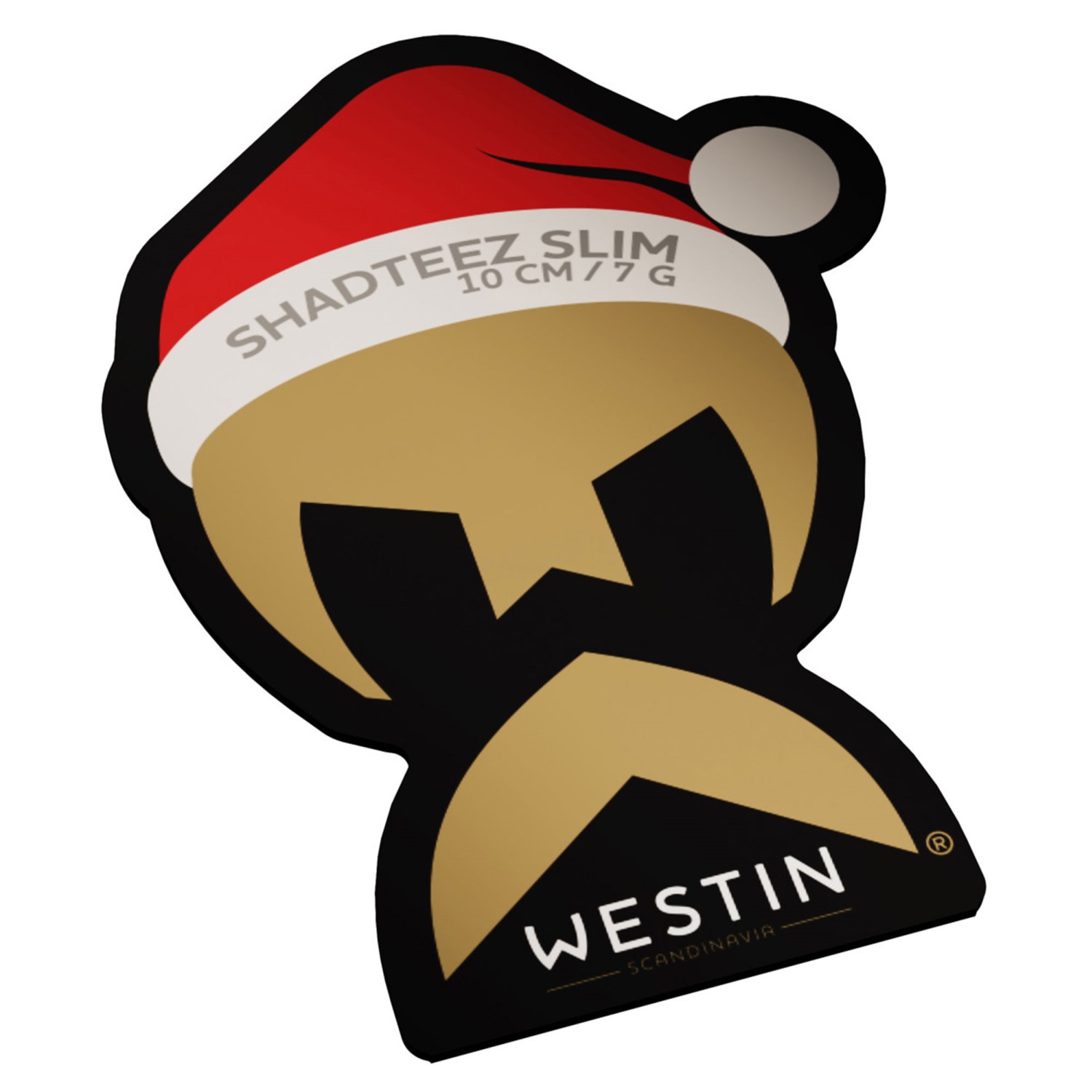 Westin Shadteez Slim R ’n R Christmas Edition 2025 Christmas Edition – 10cm – 7g