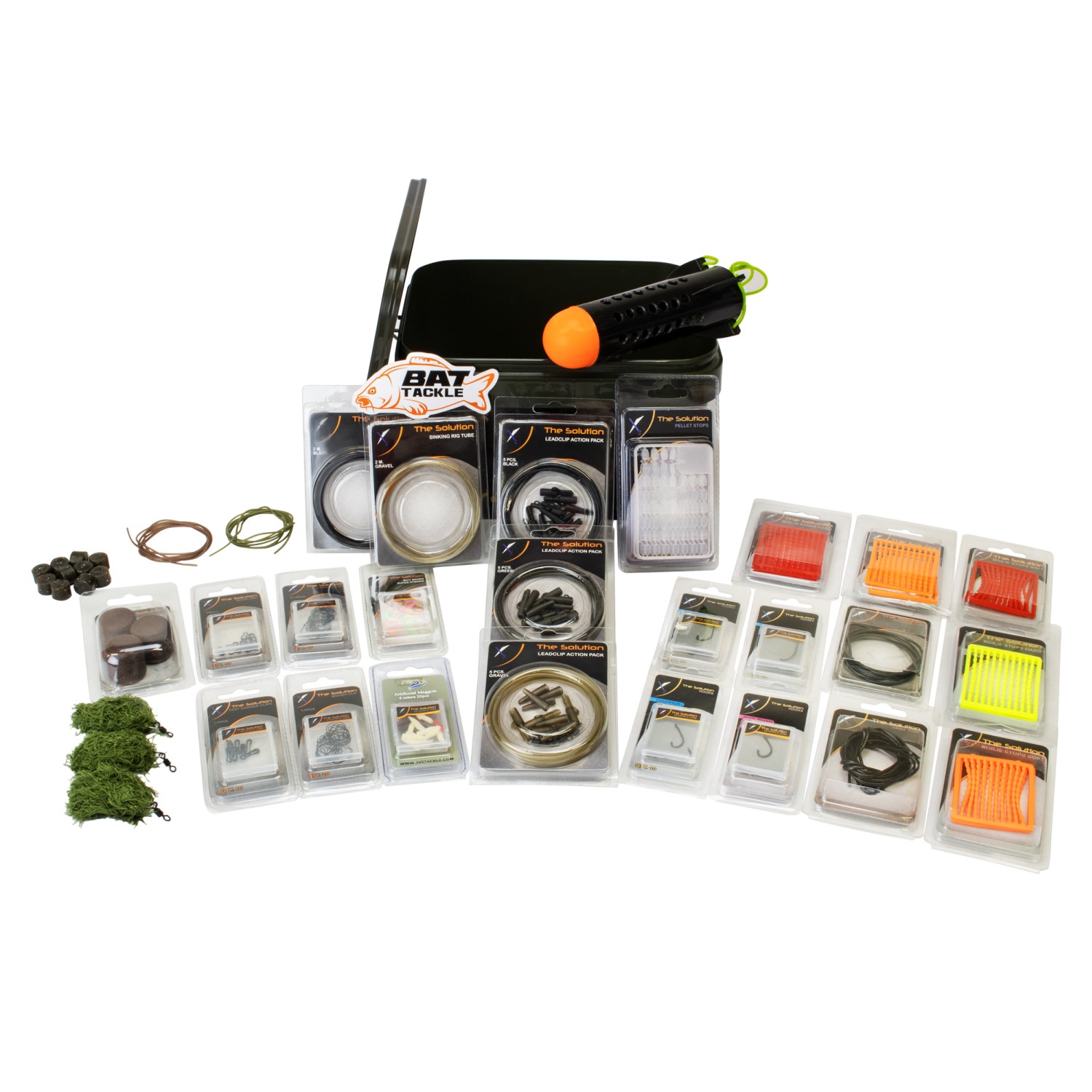 Großes Karpfenzubehör Starter-Kit im Eimer – Karpfenset