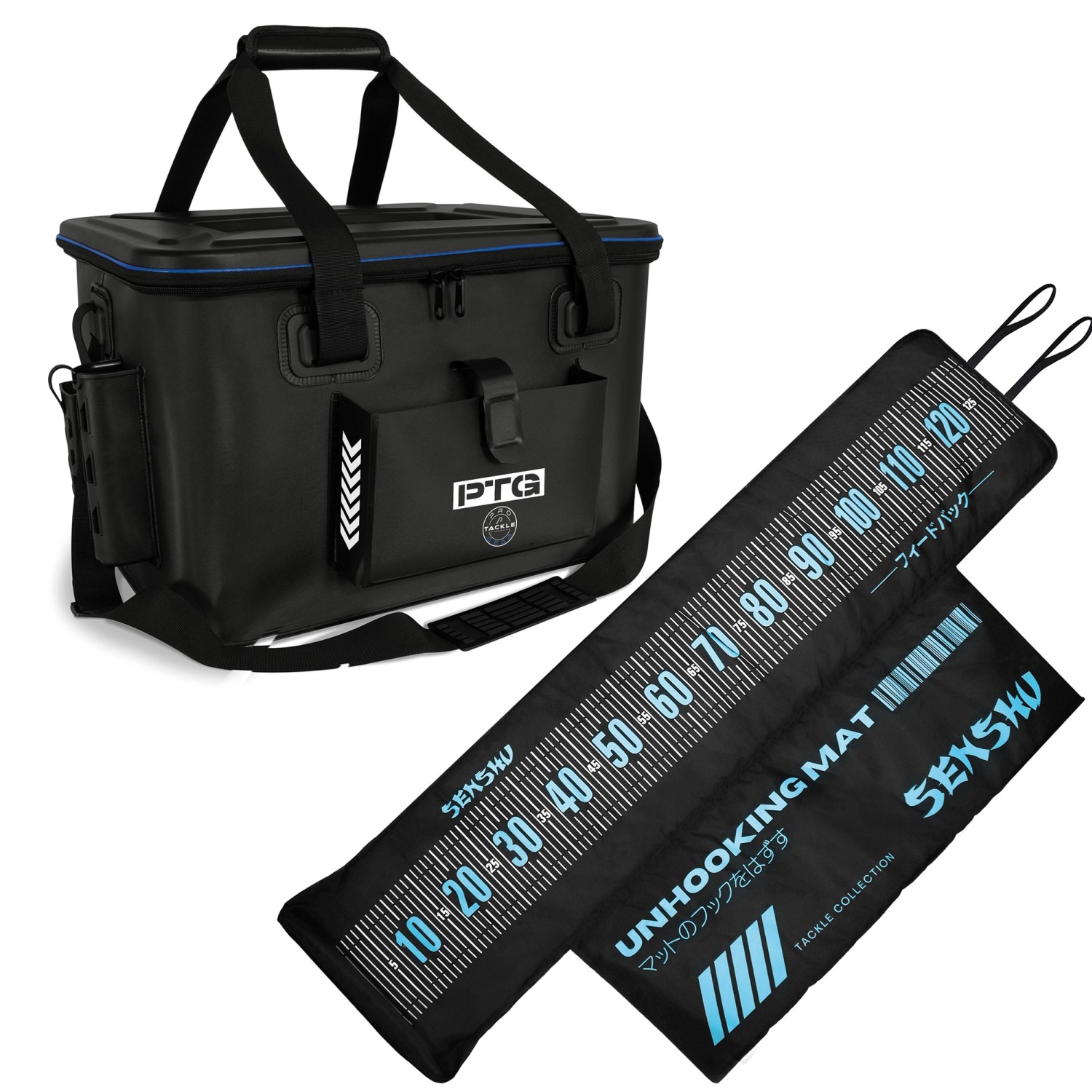 Pro Tackle EVA Bag I Tackle Bakkan + Senshu Abhakmatte – Angeltasche 48x36x28cm