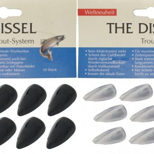 10 Dissel Trout System Forellenköder Forellenpaste 19mm