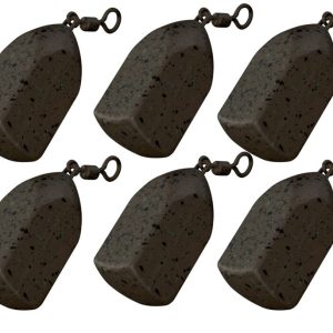 10 Fox Camotex Square Swivel Leads