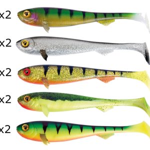 10 Fox Rage Super Slick Shad UV Gummifische 23cm – Hechtköder